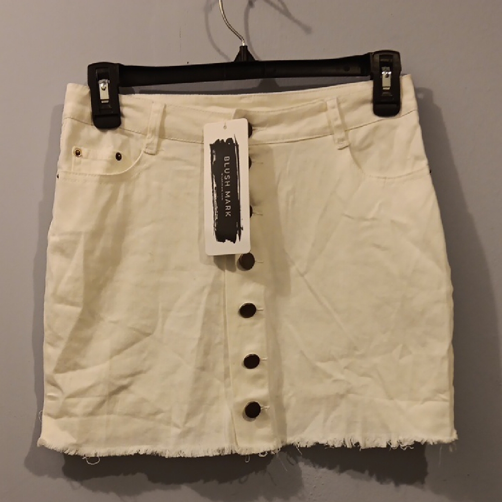 Blush Mark Mini Skirt